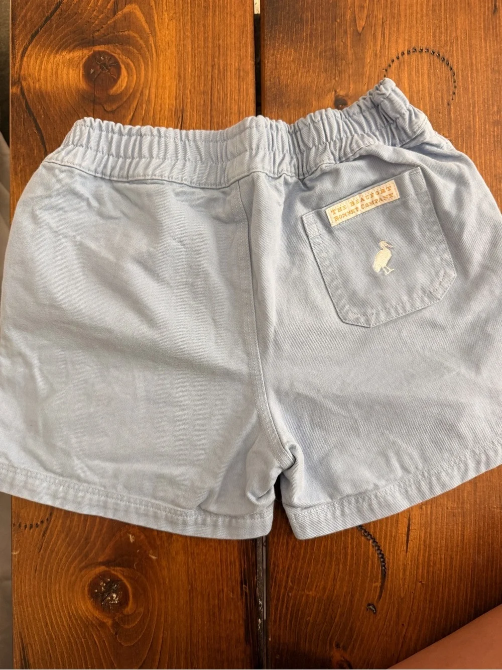 The Beaufort Bonnet Company Light Blue Toddler Shorts